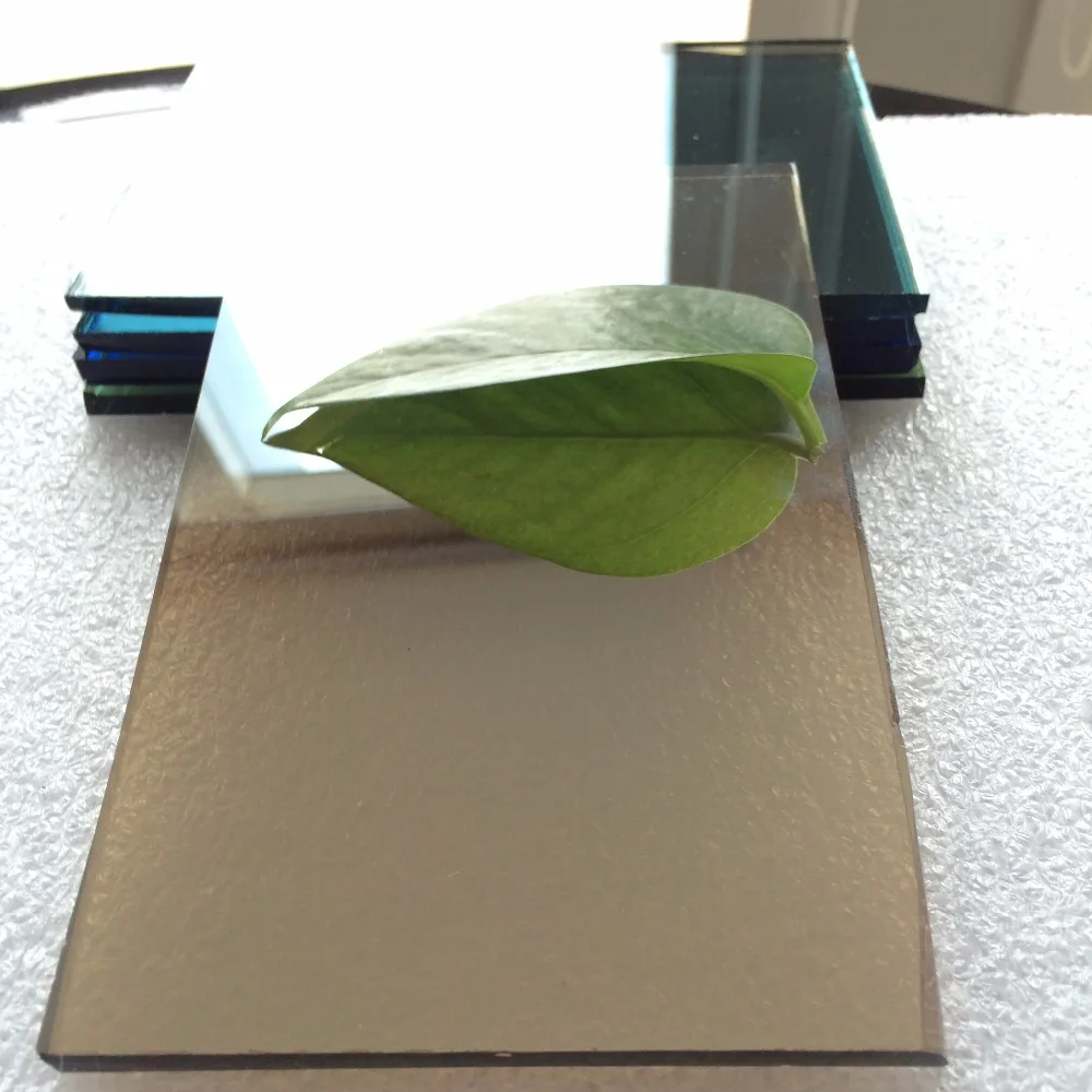 4 мм ocean blue светоотражающие закаленное флоат-стекло лист цена