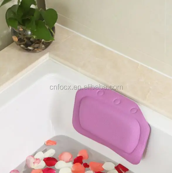 Bathroom Bath Tub Bath Pillow / bathroom Headrest pillow / plastic bath pillow