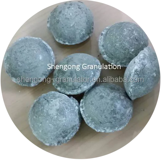 Chemical mineral fertilizer Powder material hydraulic mechanical high pressure no binder NPK nugget briquetting machine