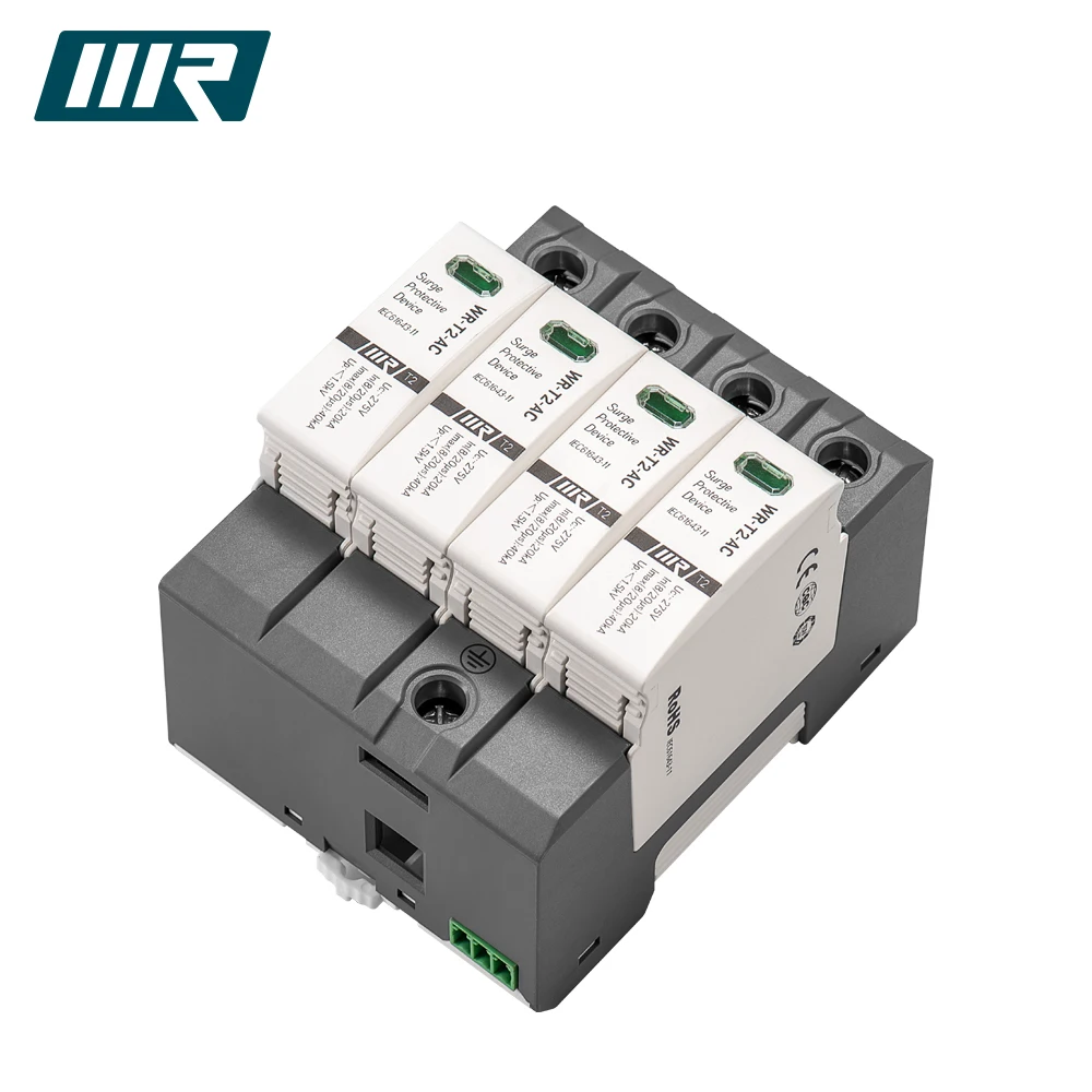 WRDZ Power Voltage AC 3 Phase Spd Surge Protective Device