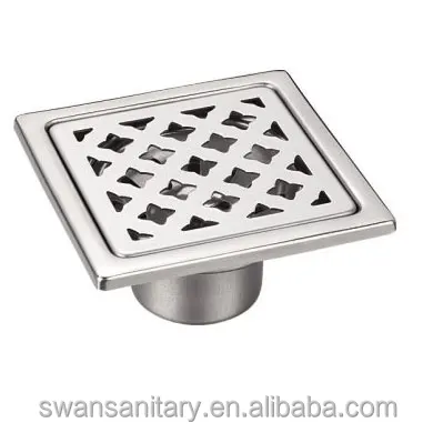 Factory competitive price high quality stainless steel square sanitary floor drain (60659559145)