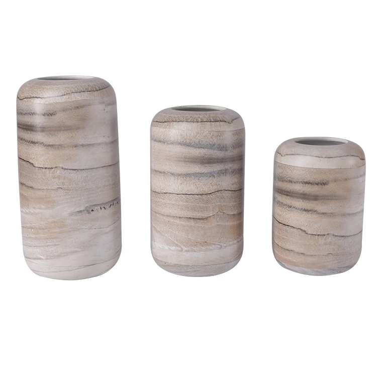 Promotion gift set high quality wholesale wedding decorative ceramic floor vases for home decor