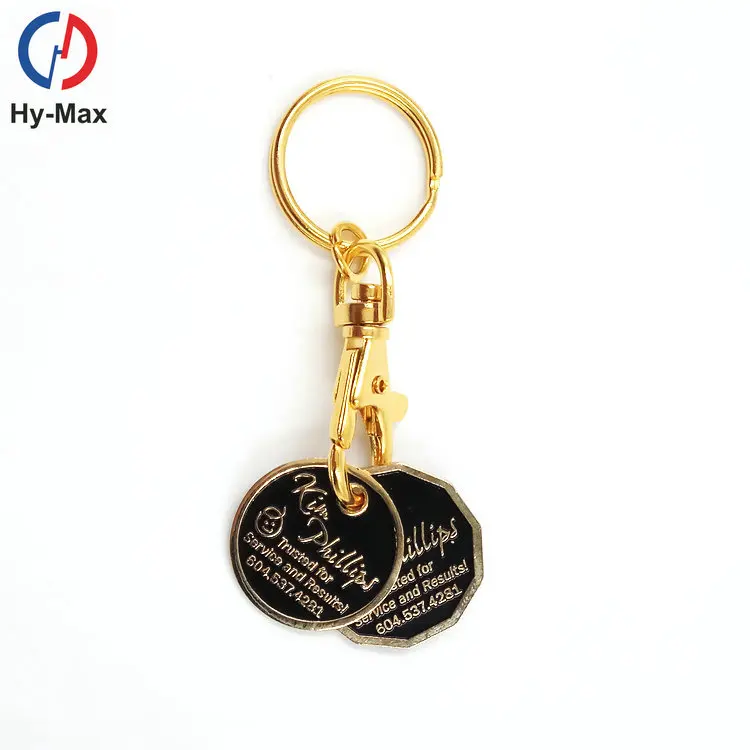 Soft Enamel Keychain Metal Key Chain High Quality keychain Custom Logo Metal Gift Zinc Alloy Coin Holder Keychain