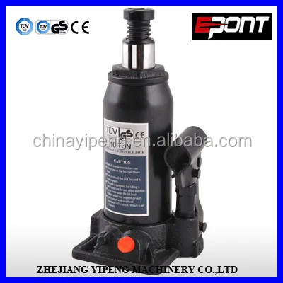 10T EPONT safety valve hydraulic bottle jack with CE&GS