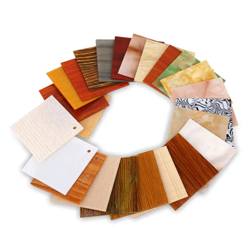 wood grain acrylic sheets for plywood or furniture decorative