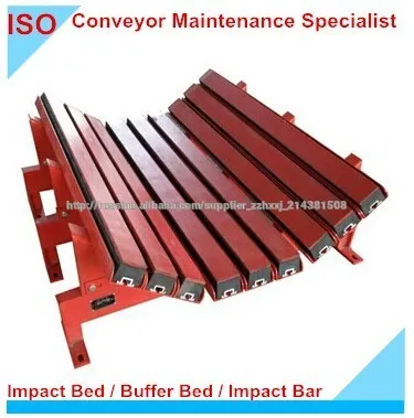 воздействие кровать для ленточных конвейеров область загрузки