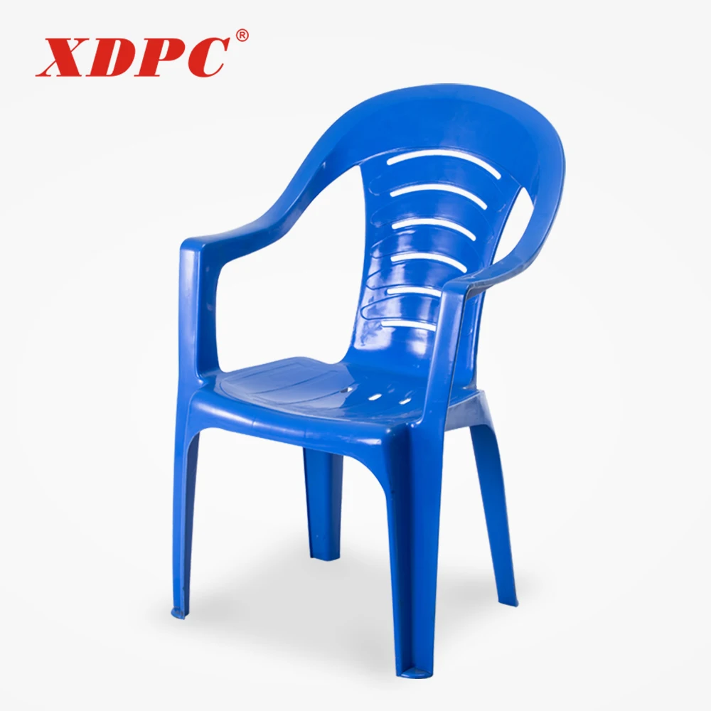Modern luxury stackable plastic outdoor restaurant dining chair
