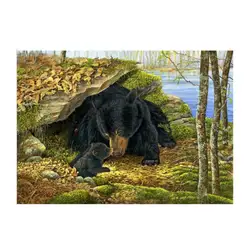 Wish Hot Selling diamond painting animal wolf drill cross embroidery bedroom living room decorative painting wholesale supply