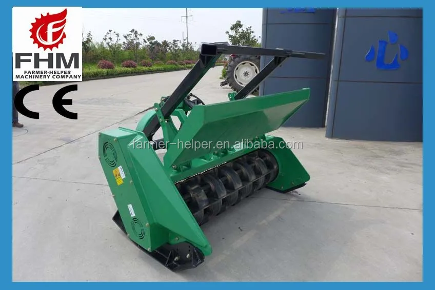 FHM Skid Steer Loader Tractor Flail Forest Mulcher FFM140