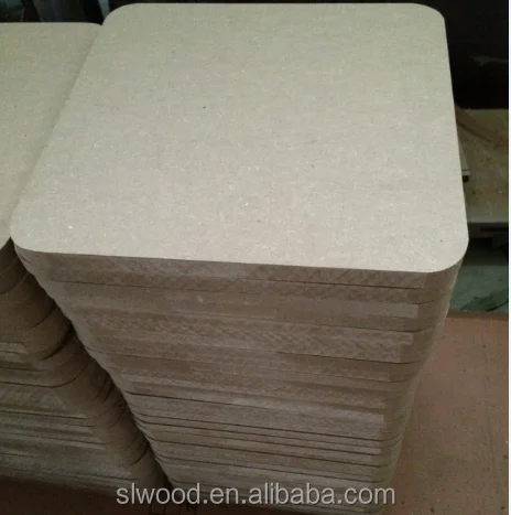 
Circle MDF/Round MDF /10*20cm with 18mm thick and rounded corners. 