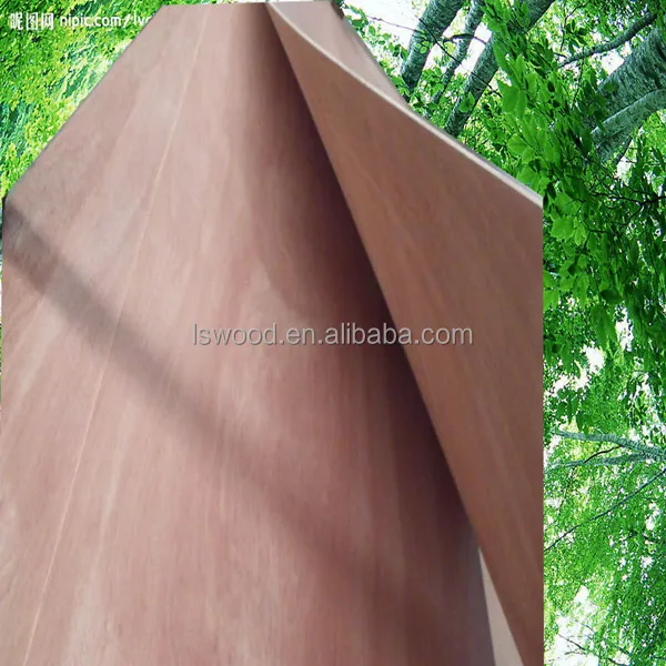 
3/2.7mm red meranti wood plywood, Indonesian plywood for indoor 