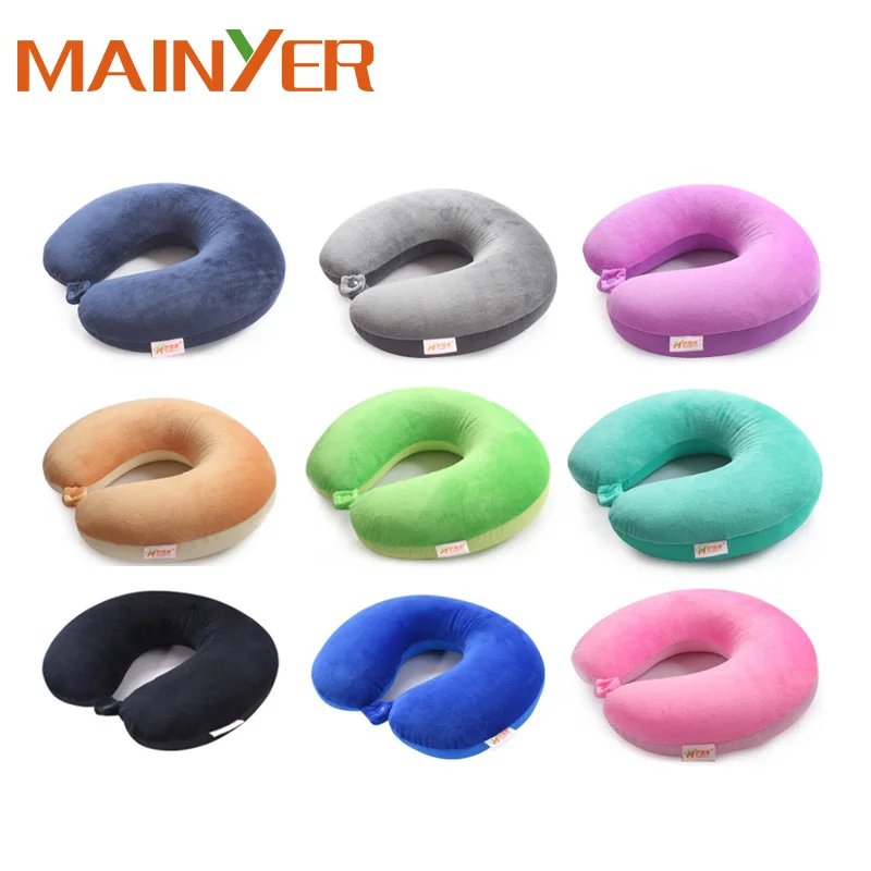 U-Форма Путешествия массаж Microbead Шею Подушку оптовая продажа
