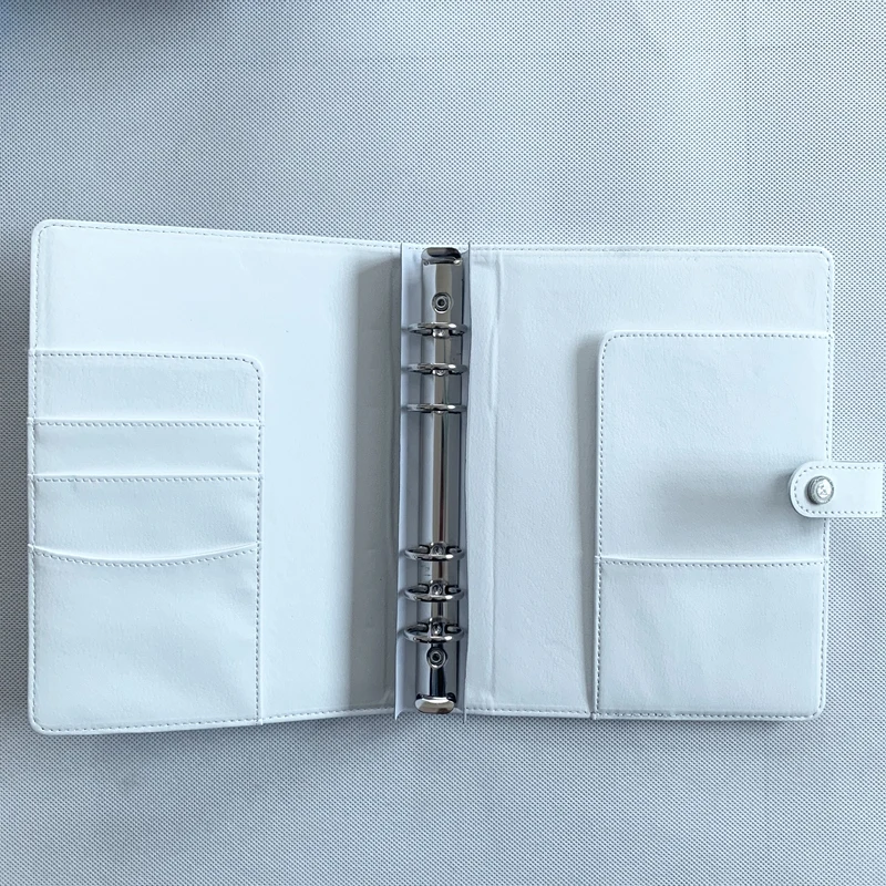 Ring PU Leather A5 / A6 Planner Binder Sakura Ms Notebook planner with beautiful gift box