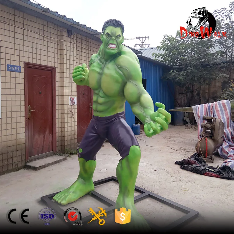 Factory High Simulation Realistic Hulk Costume with Muscle