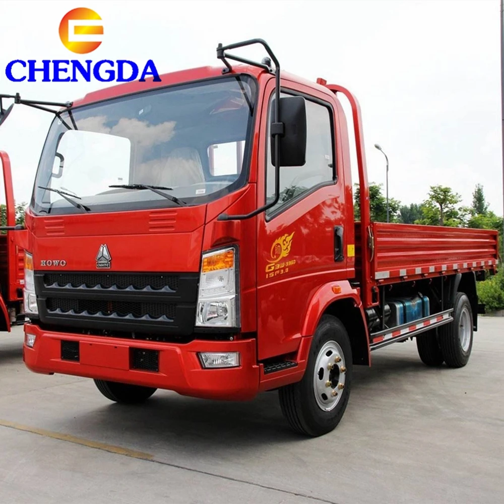 3.5Ton Sinotruk Howo Light Duty 4x2 Cargo Truck For Madagascar