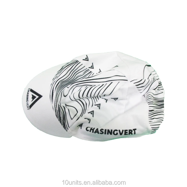 Specialized blank cycling caps hats wholesale with mixed color 100% polyester vintage fitted sublimation print