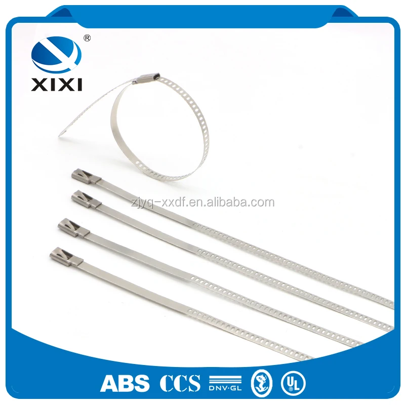 ss cable tie 316 Stainless Steel Cable Metal Cable Straps