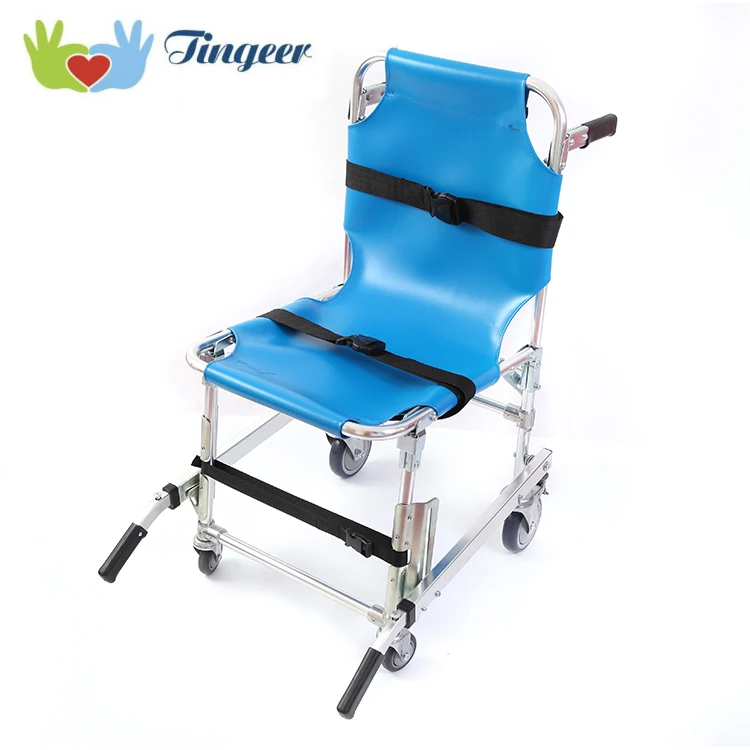 First-aid Ambulance Stretcher Chair Medical, Stair Wheelchair Stretcher Ce First-aid Devices Blue Free Spare Parts Manual 8kg