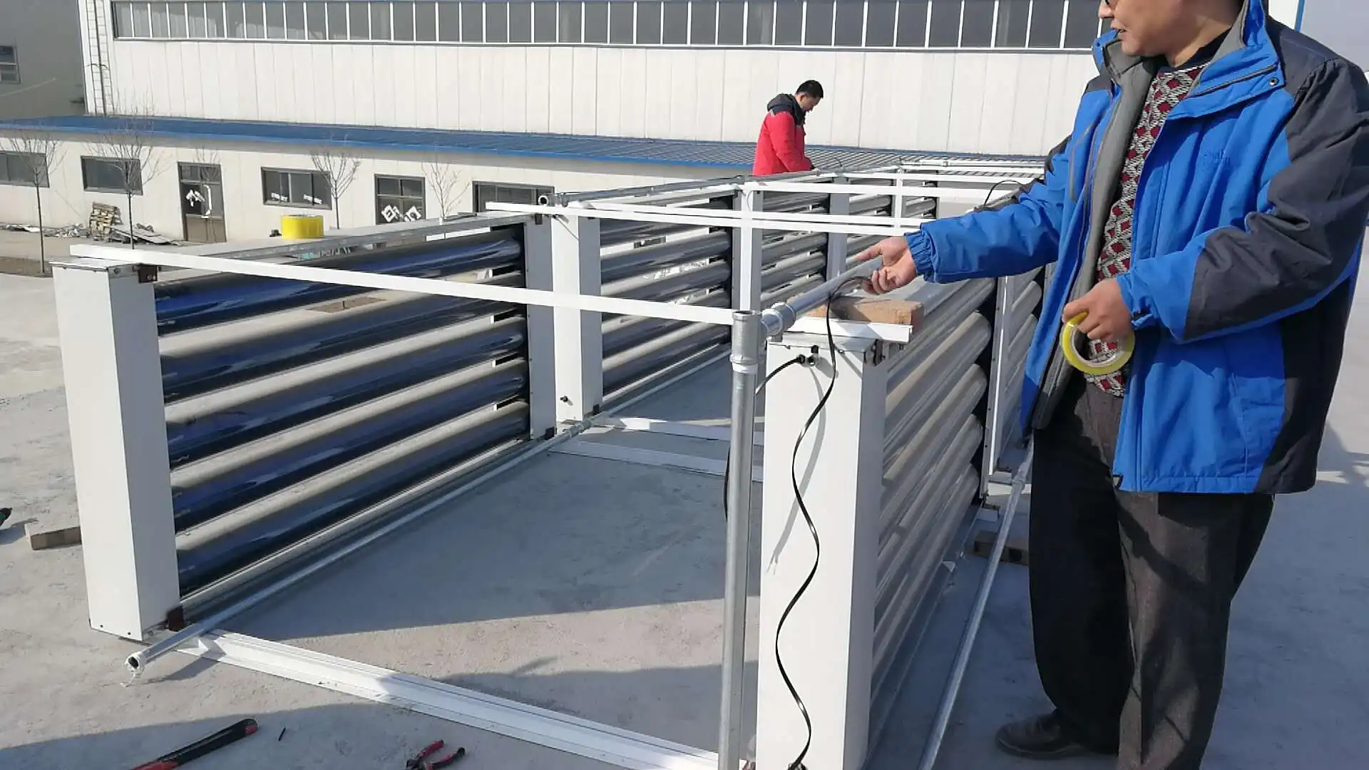 Borosilicate  Large Diameter Solar Vacuum Tube