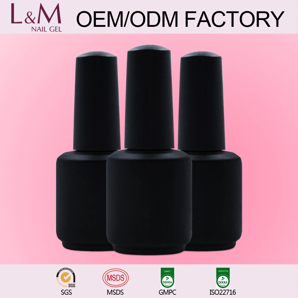 L&M uv gel UV nail gel gel polish Factory Wholesale bottle welcome oem