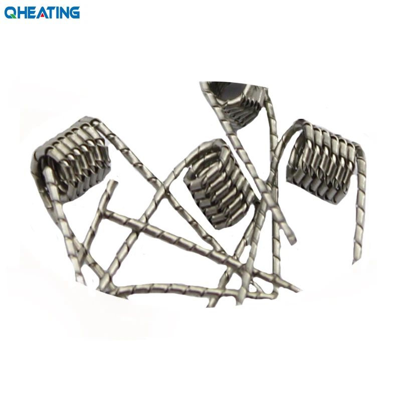 
Pre-built coils tiger 26ga+0.2*0.8 Vape Coils Alien coil/Tiger coil/Fused clapton coil wrap coil for rda atomizers 