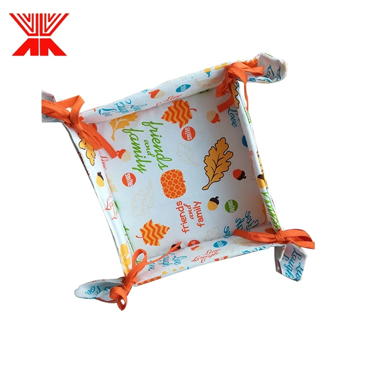 New Products Cotton Folding Bread Basket