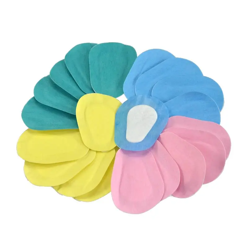 Free shipping Colorful Breathable 60 pieces Medical Sterile Eye Pad Adhesive Bandages Eye Patch for lazy eyes