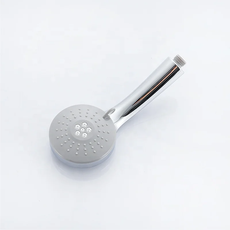 5 Function Chrome Plated Hand Held Shower Ser ABS Hand Showers With Robe Hook