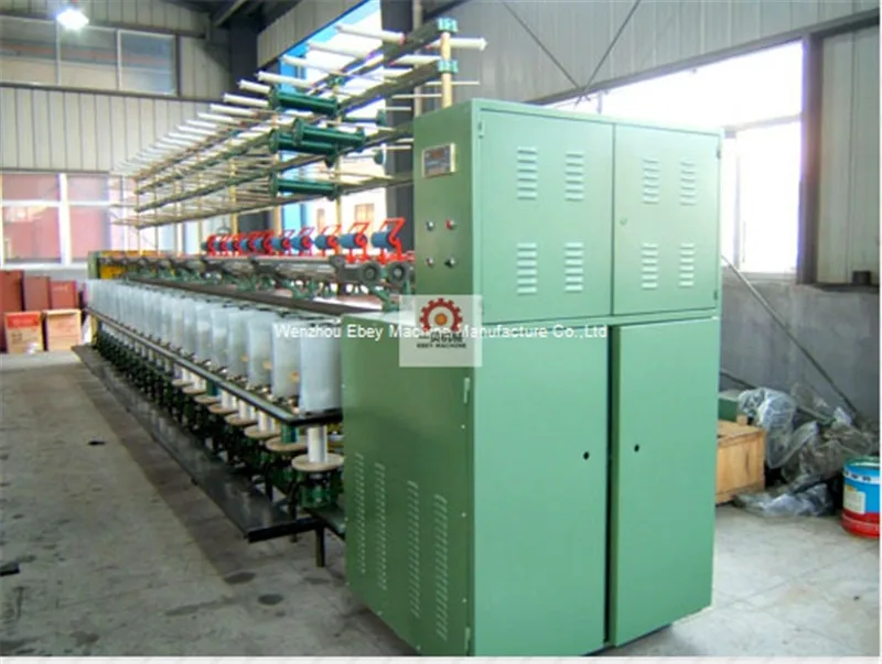 Pp jute yarn twisting machine pp twine doubling ring twister