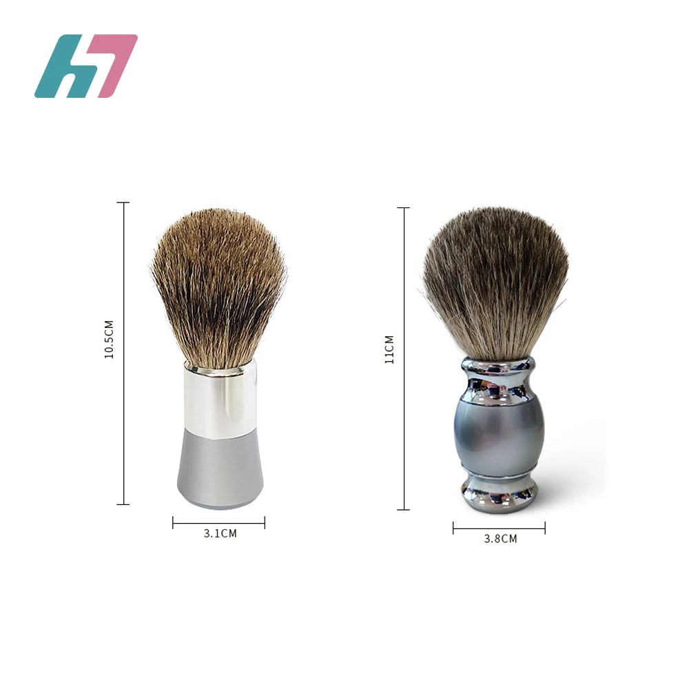 
Good Quality Private Label Resin Handle Wholesale Badger Hair Shaving Brush Good Price Makeup Tools 