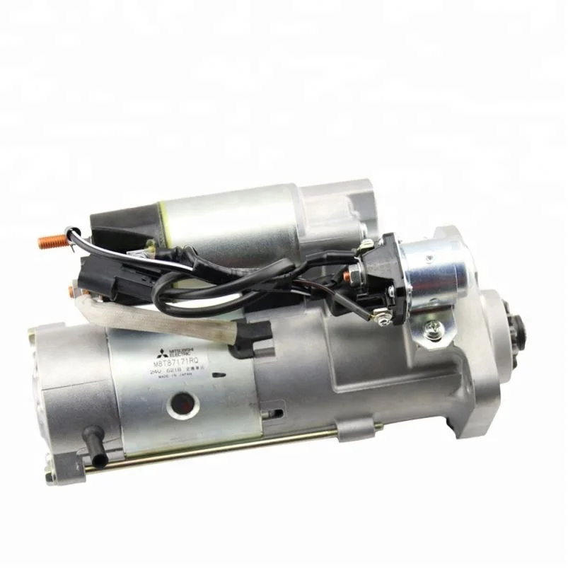 SY215 SK200-6 B220502000004 excavator engine parts starter motor excavator starting motor for