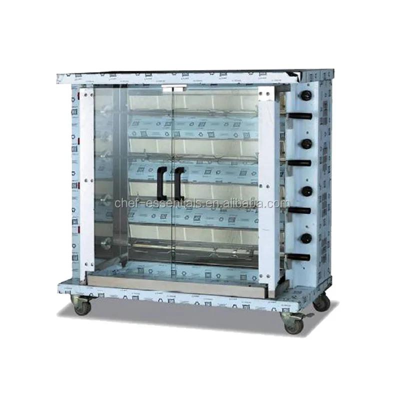 
PKMT.KJ4 S. Стальной полный корпус 4 шт горелки для курицы Гриль для дома 