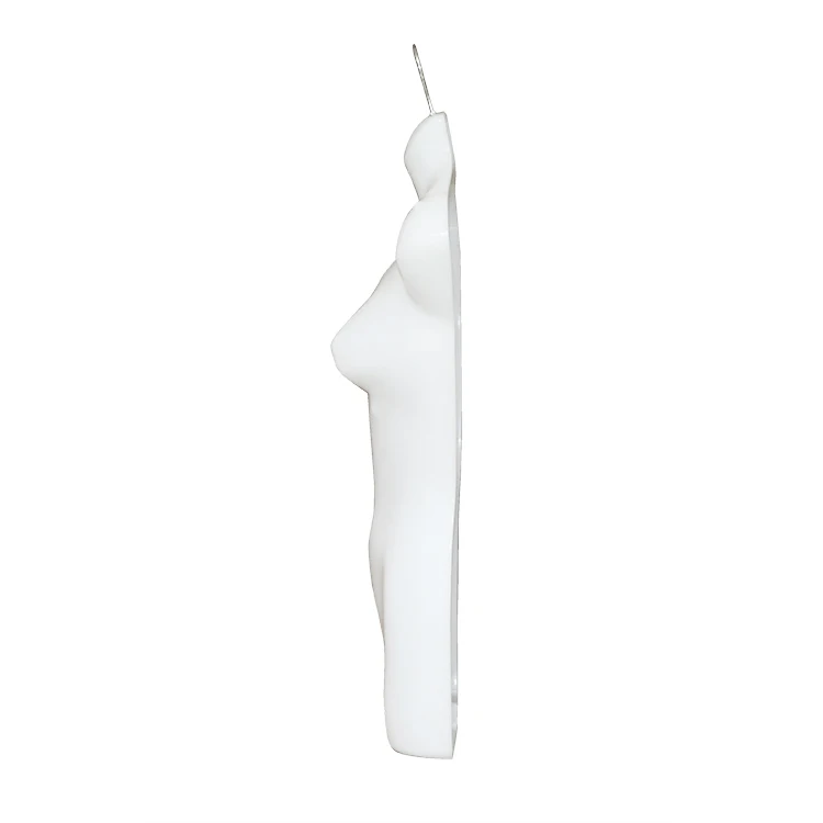 Halfing plastic display mode hanging mannequin