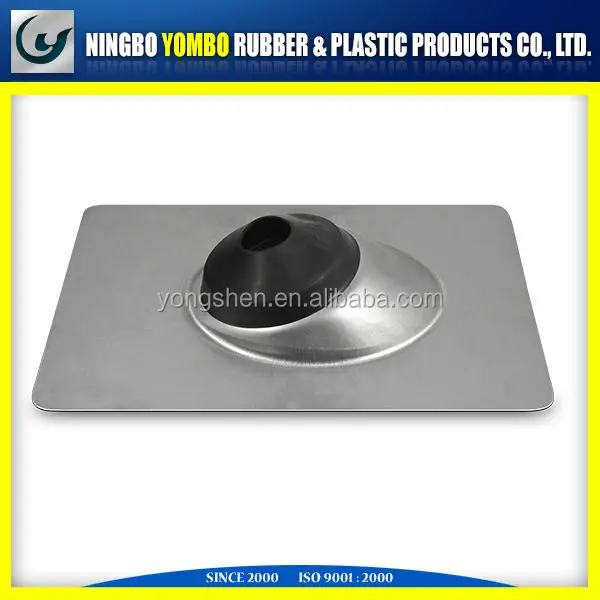 TPE top+Aluminium/Galvanized Base roof jack pipe flashings