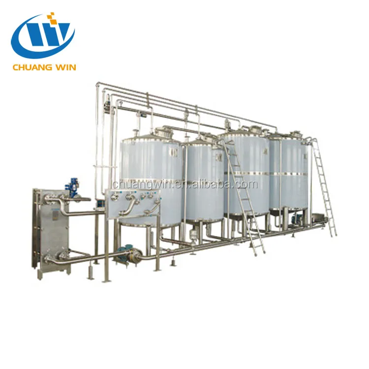 
Automatic beverage filling machine pipe In-place cleaning system 