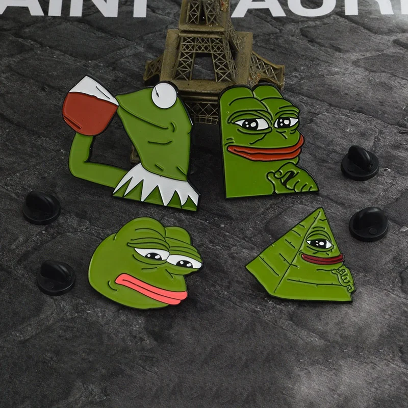 hot sales china manufacturer custom metal enamel animal cartoon joy lapel pin