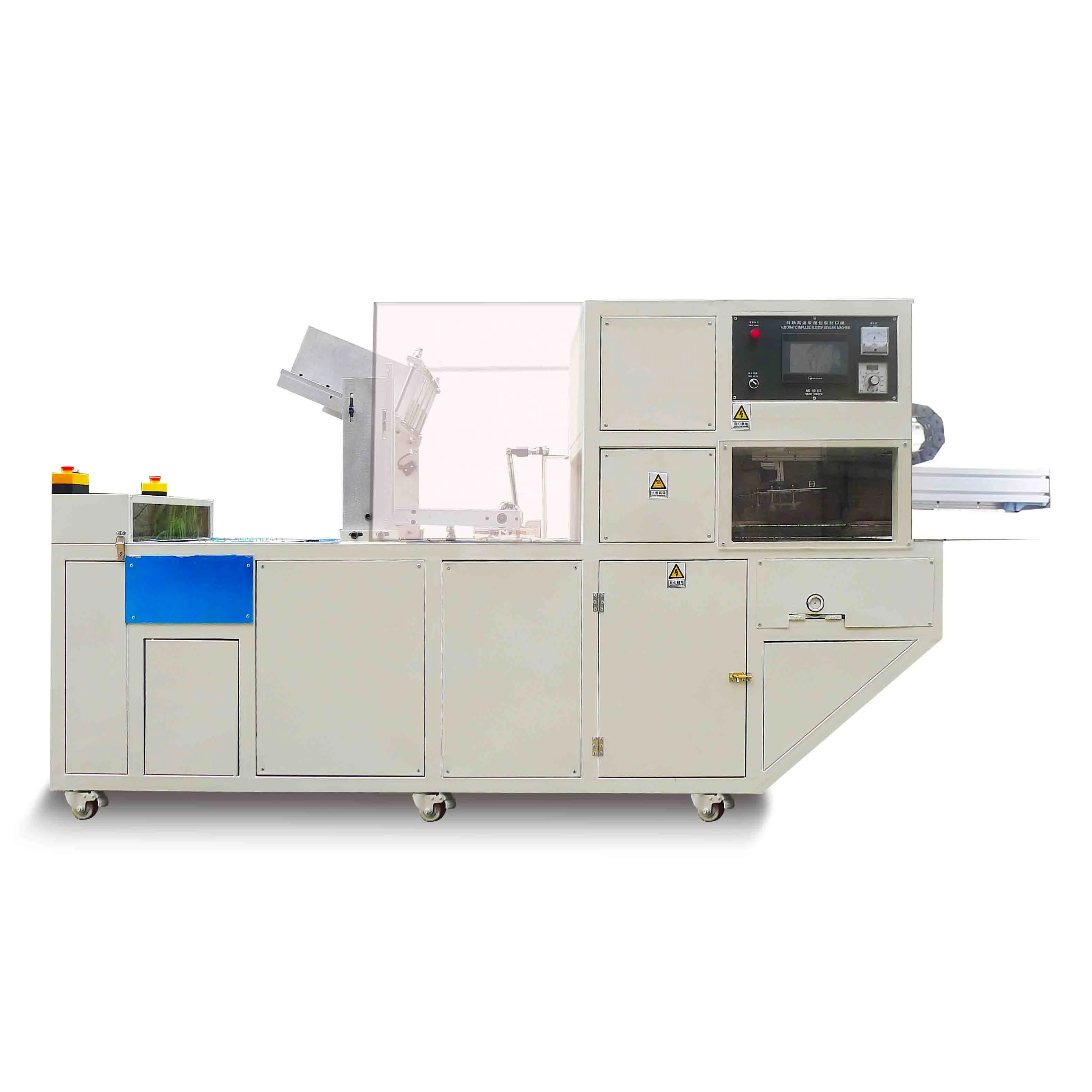 Automatic Blister Sealer Machine for PVC PET plastic blister clamshell of personal care and beauty cosmetic