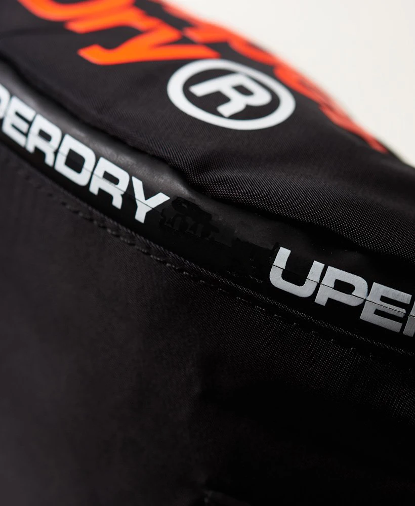 Черная походная поясная сумка для путешествий с регулируемым ремешком