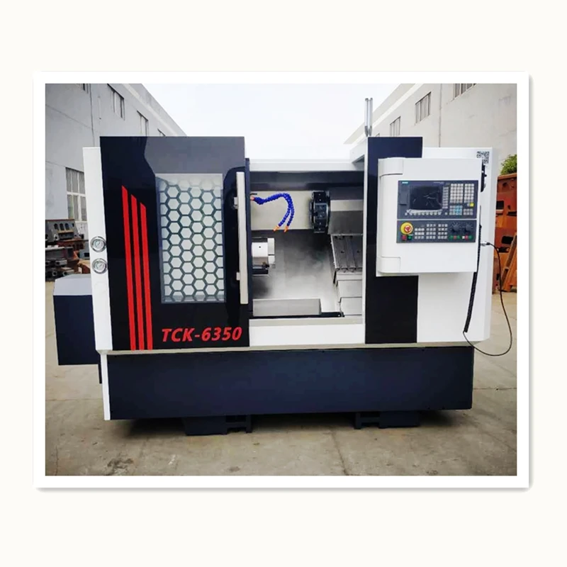 TCK6350  SLANT BED AND LINEAR GUIDE WAY CNC METAL  LATHE