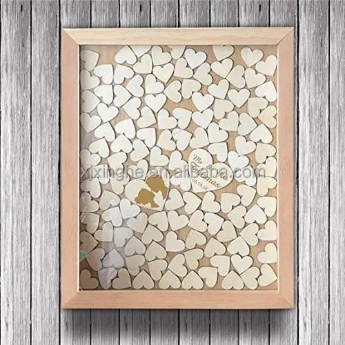 
wholesale wedding guest books photo frame 