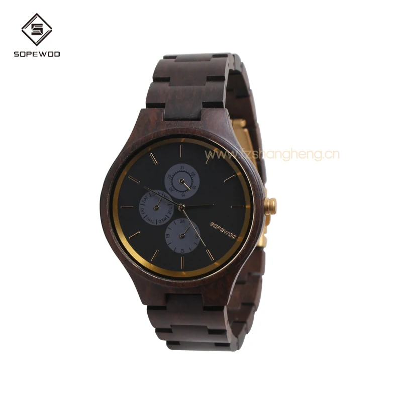 popular China supplier cheap wooden watch custom brand wood watches minimalist style