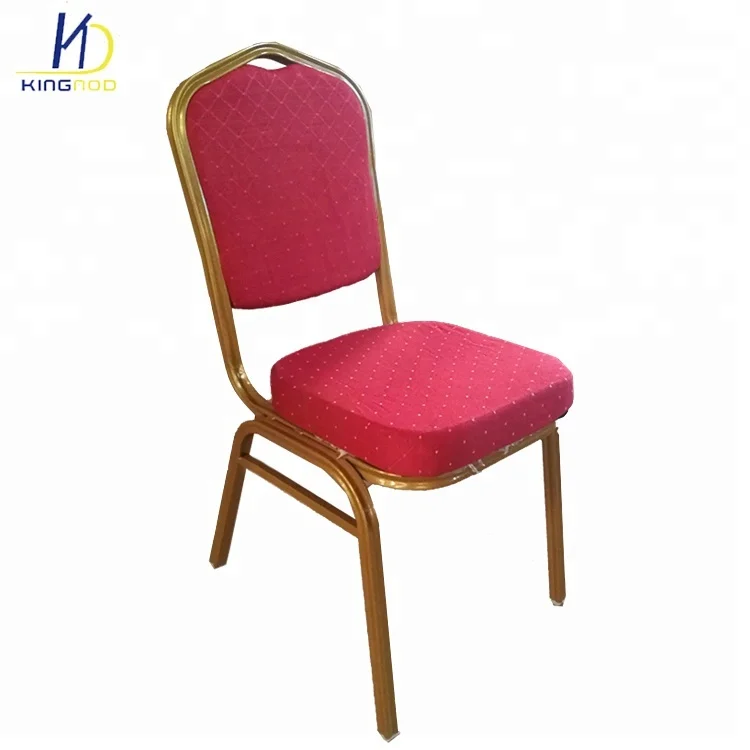 Nude Packing Stackable Fabric Banquet Court Church Hotel Chairs Wholesale Wedding and Event Catering Chair