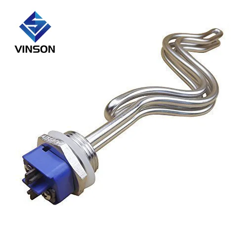 240V 5500W Tri clamp Bent Heating Element Stainless Steel Immersion Water Heater
