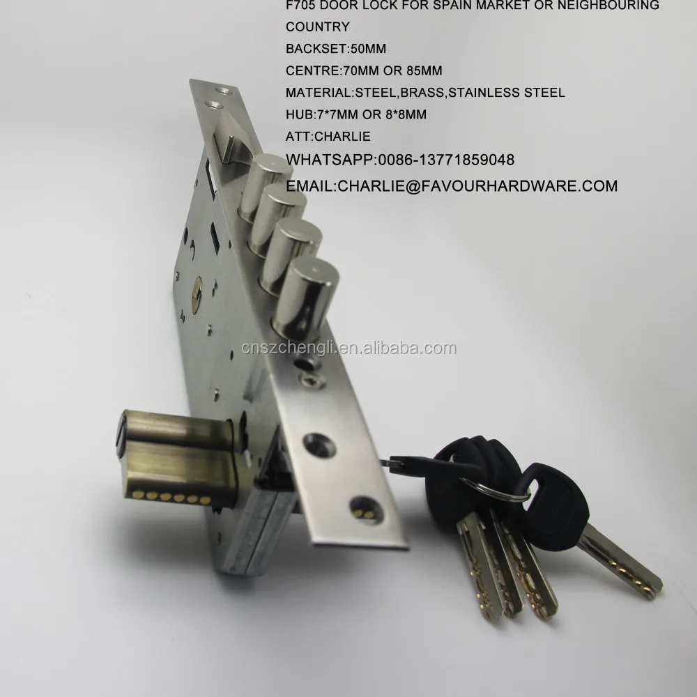 HIGH SECURITY Door lock FOR SPAIN MARKET