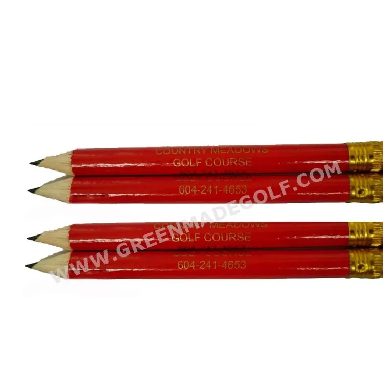 3.5 inch HB & 2B personalized pencils,wooden pencil