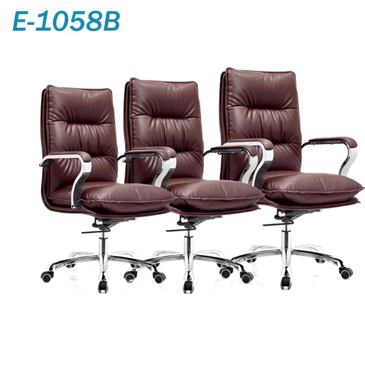 Modern Synthetic Leather Comfortable Classic Office Chair For Executive Room