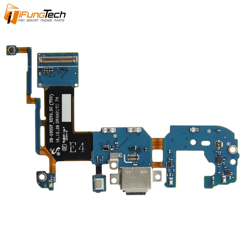 100% Tested Mobile Phone G955F USB Connector for Samsung Galaxy S8 Plus G955 G955F Charger Flex Charging Port Sparts Parts