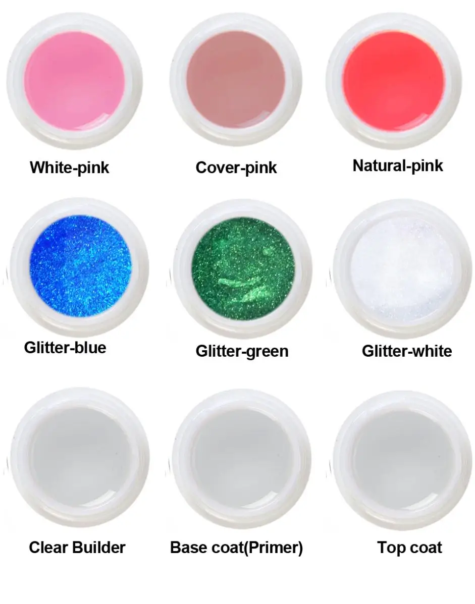 12pcs VEN fashion Color Builder UV LED Soak Off Gel Nail Polish For Nail Extension 16g