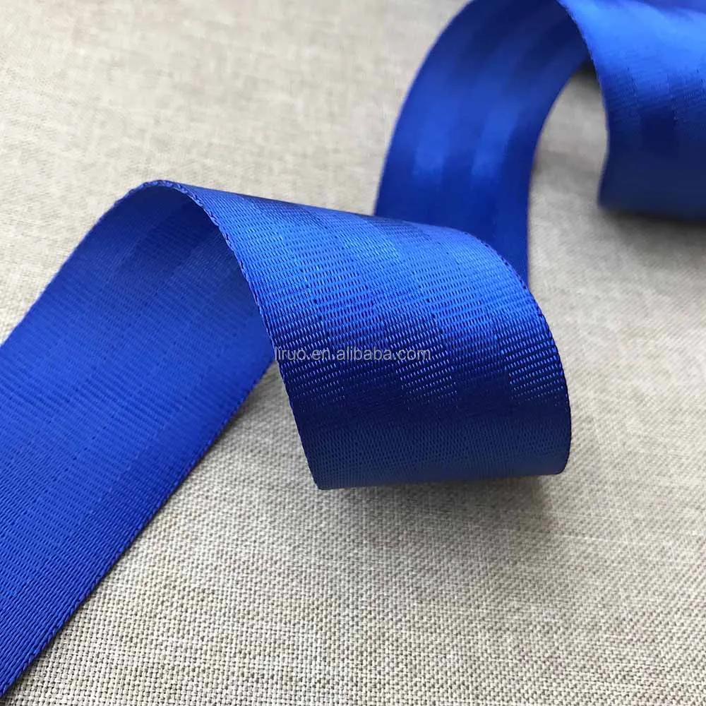 Best price colorful polyester seat safety belt webbing for car