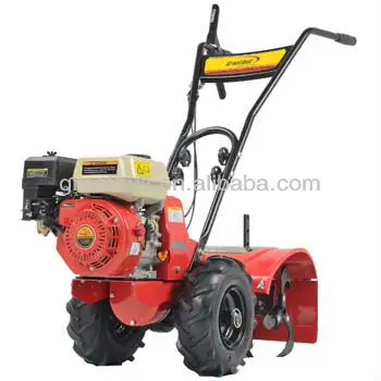 
Greatbull 6.5HP Gasoline Power Mini Land Tiller Cultivator with Bearing Drive Hand Garden Rotary Cultivator 